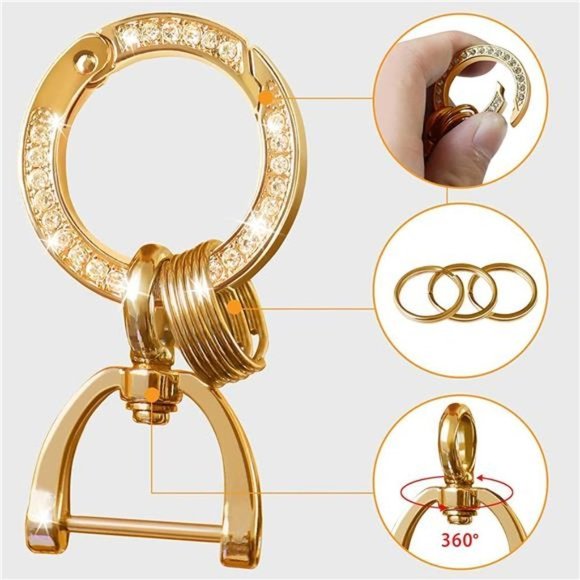 NEW Bling BMW Key Fob Cover Key Chain - Picture 5 of 5